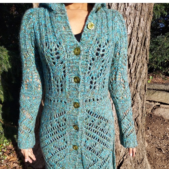 NWT Free People Budapest Long Cardigan - Picture 8 of 16